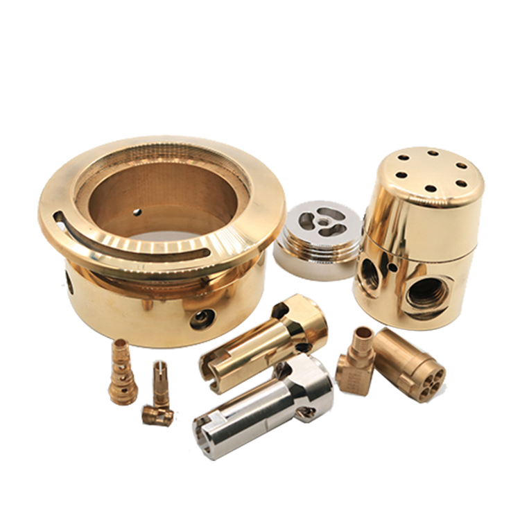 Custom CNC Turned Parts CNC Turning Brass Mechanical Parts
